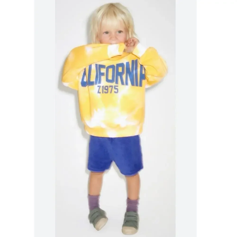 Sarah California Tie-Dye Crewneck Sweatshirt - Boys Size 4/5